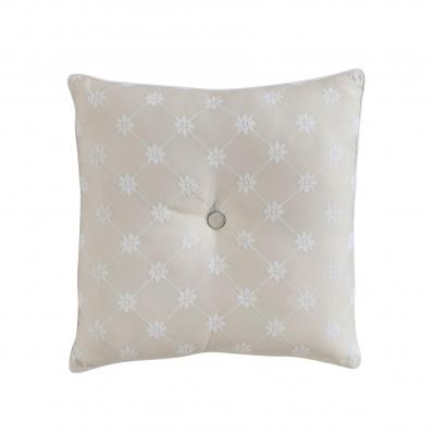 Private Collection Chantilly Linen Jacquard Square Cushion 43x43cm | Linen